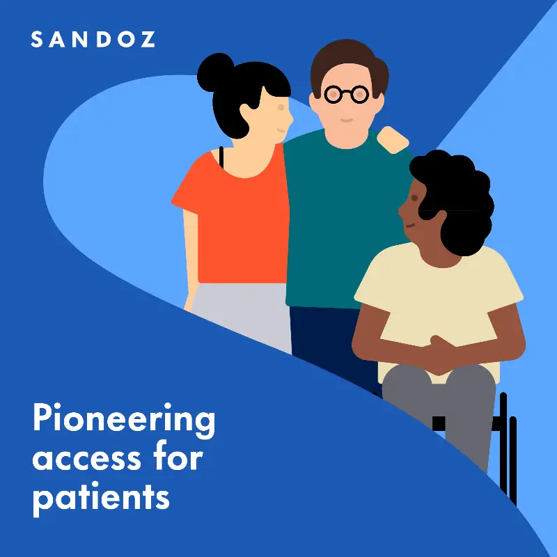 Sandoz advertising poster