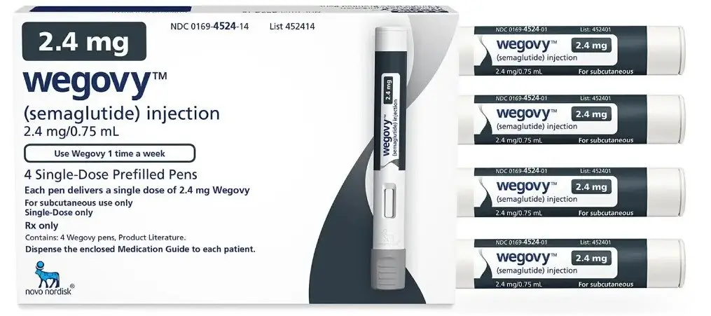 Wegovy medication pack