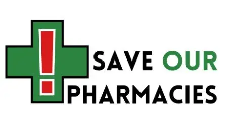 Save our pharmacies logo